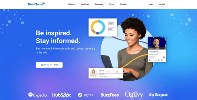 web design best practices, buzzsumo